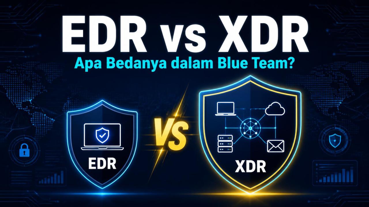 EDR atau XDR? Mengenal Dua Senjata Utama Blue Team